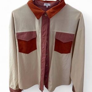 VOY Women’s Colorblock Jacket SZ M